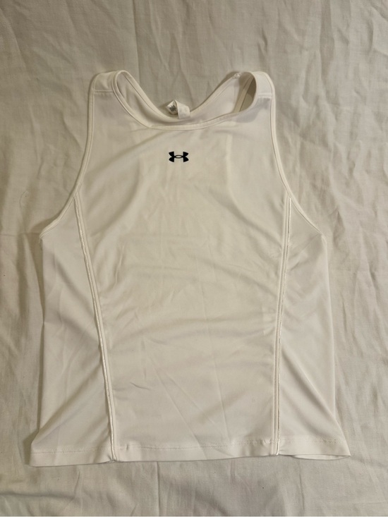 Under Armour Tops - Under Armour White Women's Racerback Tank Top